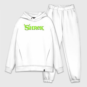 Мужской костюм хлопок OVERSIZE Shrek | Logo (Z): в Ухте,  |  | dreamworks | logo | shrek | зелёный огр | мульт | мультфильм | приключения