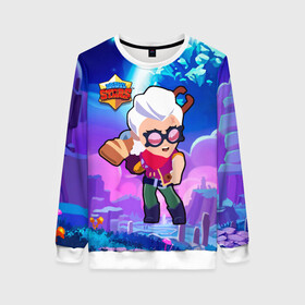 Женский свитшот 3D с принтом Белль Belle Brawl Stars в Ухте, 100% полиэстер с мягким внутренним слоем | круглый вырез горловины, мягкая резинка на манжетах и поясе, свободная посадка по фигуре | bele | belle | brawl | brawl stars | brawlstars | brawl_stars | squeak | белле | белль | бель | бравл | бравлстарс | писк | сквик