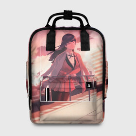Женский рюкзак 3D с принтом Kakegurui Yumeko Jabami art в Ухте, 100% полиэстер | лямки с регулируемой длиной, сверху ручки, чтобы рюкзак нести как сумку. Основное отделение закрывается на молнию, как и внешний карман. Внутри два дополнительных кармана, один из которых закрывается на молнию. По бокам два дополнительных кармашка, куда поместится маленькая бутылочка
 | Тематика изображения на принте: anime | girl | jabami | kakegurui | manga | yumeko | аниме | арт | девушка | джабами | закат | какегуруи | манга | юмеко