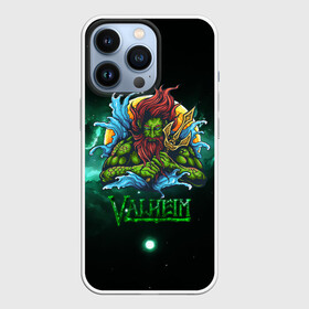 Чехол для iPhone 13 Pro Valheim повелитель морей: в Ухте,  |  | fantasy | mmo | valheim | valve | валхейм | вальхейм | викинги | выживалка | игра | королевская битва | ммо | ролевая игра | фэнтази