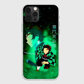 Чехол для iPhone 12 Pro Танджиро Камадо Kimetsu no Yaiba: в Ухте, силикон | область печати: задняя сторона чехла, без боковых панелей | demon slayer | kamado | kimetsu no yaiba | nezuko | tanjiro | аниме | гию томиока | зеницу агацума | иноске хашибира | камадо | клинок | корзинная девочка | манга | музан кибуцуджи | незуко | рассекающий демонов | танджиро