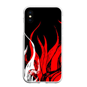 Чехол для iPhone XS Max матовый с принтом Incinerator в Ухте, Силикон | Область печати: задняя сторона чехла, без боковых панелей | fire | линии | огонь | пламя | текстура