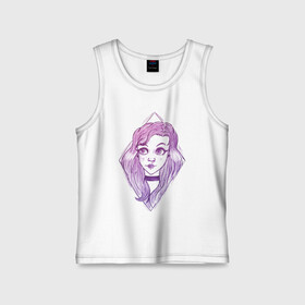 Детская майка хлопок с принтом девушка с чокером в Ухте,  |  | art | color | creator | digital | illustration | illustrator | marker | meow | monster | paint | watercolor | woman | акварель | арт | девушка | диджитал | иллюстрация | карандаш | краски | маркеры | монстр | няша | няшный | поп | рисунок | создание | тво