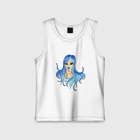 Детская майка хлопок с принтом девушка змея в Ухте,  |  | art | color | creator | digital | illustration | illustrator | marker | meow | monster | paint | watercolor | woman | акварель | арт | девушка | диджитал | иллюстрация | карандаш | краски | маркеры | монстр | няша | няшный | поп | рисунок | создание | тво