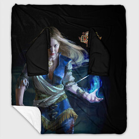 Плед с рукавами с принтом Path of Exile в Ухте, 100% полиэстер | Закругленные углы, все края обработаны. Ткань не мнется и не растягивается. Размер 170*145 | computer | game | path of exile | игра | компьютерная | путь изгнания