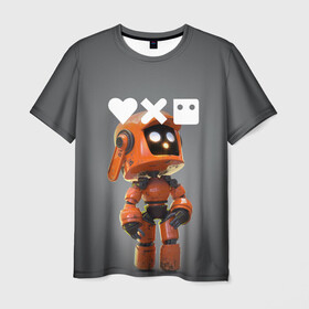Мужская футболка 3D с принтом Love, Death and Robots | K-VRC (Z) в Ухте, 100% полиэфир | прямой крой, круглый вырез горловины, длина до линии бедер | death | k vrc | love | love death robots | netflix | robots | vedeathrobots | xbot 4000 | врц | любовь | нетфликс | роботы | сериал | сериалы