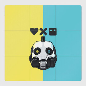 Магнитный плакат 3Х3 с принтом XBOT 4000 | Love, Death and Robots (Z) в Ухте, Полимерный материал с магнитным слоем | 9 деталей размером 9*9 см | death | love | love death robots | netflix | robots | vedeathrobots | xbot 4000 | любовь | нетфликс | роботы | сериал | сериалы
