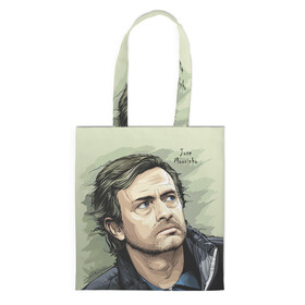 Шоппер 3D Размышления о футболе Моуринью: в Ухте, 100% полиэстер | Плотность: 200 г/м2; Размер: 34×35 см; Высота лямок: 30 см | jose mourinho | vdgerir | жозе моуринью