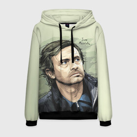 Мужская толстовка 3D Размышления о футболе Моуринью: в Ухте, 100% полиэстер | двухслойный капюшон со шнурком для регулировки, мягкие манжеты на рукавах и по низу толстовки, спереди карман-кенгуру с мягким внутренним слоем. | jose mourinho | vdgerir | жозе моуринью