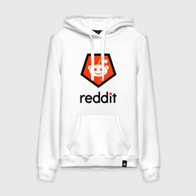 Женская толстовка с принтом REDDIT / РЕДДИТ / ЛОГОТИП в Ухте, френч-терри, мягкий теплый начес внутри (100% хлопок) | карман-кенгуру, эластичные манжеты и нижняя кромка, капюшон с подкладом и шнурком | forum | logo | memeeconomy | memes | reddit | the button | лого | логотип | мемы | подписчики | реддит | редит | сабреддит. | социальная сеть | тайный санта | форум