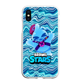 Чехол для iPhone XS Max матовый Сквик Squeak Brawl Stars: в Ухте, Силикон | Область печати: задняя сторона чехла, без боковых панелей | bele | belle | brawl | brawl stars | brawlstars | brawl_stars | squeak | белле | белль | бель | бравл | бравлстарс | писк | сквик