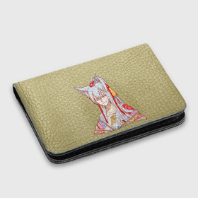 Картхолдер с принтом с принтом Tomoe в Ухте, натуральная матовая кожа | размер 7,3 х 10 см; кардхолдер имеет 4 кармана для карт; | akura | kamisama kiss | kitsune | mizuki | nanami | tomoe | yokai | акура | аниме | бог | боги | демон лис | демоны | ёкай | змея | йокай | кицуне | лис | мидзуки | мизуки | нанами | неко | очень приятно бог | томое | томоэ