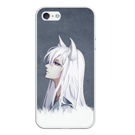 Чехол для iPhone 5/5S матовый с принтом Демон-лис Томоэ в Ухте, Силикон | Область печати: задняя сторона чехла, без боковых панелей | Тематика изображения на принте: akura | kamisama kiss | kitsune | mizuki | nanami | tomoe | yokai | акура | аниме | бог | боги | демон лис | демоны | ёкай | змея | йокай | кицуне | лис | мидзуки | мизуки | нанами | неко | очень приятно бог | томое | томоэ