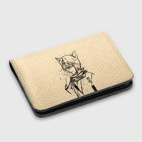Картхолдер с принтом с принтом Kitsune Tomoe в Ухте, натуральная матовая кожа | размер 7,3 х 10 см; кардхолдер имеет 4 кармана для карт; | akura | kamisama kiss | kitsune | mizuki | nanami | tomoe | yokai | акура | аниме | бог | боги | демон лис | демоны | ёкай | змея | йокай | кицуне | лис | мидзуки | мизуки | нанами | неко | очень приятно бог | томое | томоэ