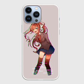 Чехол для iPhone 13 Pro Max с принтом Cyber Monika в Ухте,  |  | anime | game | games | monika | natsuki | sayori | yuri | аниме | визуальный роман | доки доки | игра | игры | литературный клуб | моника | нацуки | саёри | юри