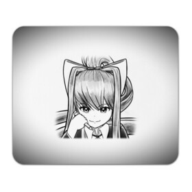 Коврик для мышки прямоугольный с принтом Doki Doki Literature Club в Ухте, натуральный каучук | размер 230 х 185 мм; запечатка лицевой стороны | anime | doki doki literature club | monika | natsuki | sayori | yuri | аниме | доки доки | доки доки литературный клуб | моника | нацуки | саёри | юри