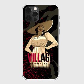 Чехол для iPhone 12 Pro с принтом Resident Evil Village Blood в Ухте, силикон | область печати: задняя сторона чехла, без боковых панелей | 8 | blood | dimitresku | games | horror | new | resident evil | umbrella | vampire | village | вампир | деревня | димитреску | игра | кровь | лого | надпись | обитель зла | резидент | хоррор | щупальца | эвил