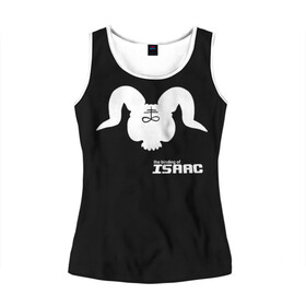 Женская майка 3D с принтом The Binding of isaac Satan в Ухте, 100% полиэстер | круглая горловина, прямой силуэт, длина до линии бедра | binding | boss | isaac | mega satan | босс | исаак | мега сатана