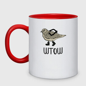 Кружка двухцветная штош: в Ухте, керамика | объем — 330 мл, диаметр — 80 мм. Цветная ручка и кайма сверху, в некоторых цветах — вся внутренняя часть | кот | меме | прикол | штош | юмор