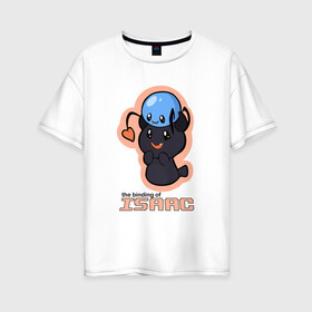 Женская футболка хлопок Oversize с принтом Monsters The Binding of isaac в Ухте, 100% хлопок | свободный крой, круглый ворот, спущенный рукав, длина до линии бедер
 | binding | bosses | imp | isaac | monsters | spider | имп | исаак | монстры | паук