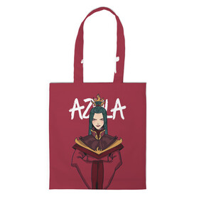 Шоппер 3D с принтом Azula в Ухте, 100% полиэстер | Плотность: 200 г/м2; Размер: 34×35 см; Высота лямок: 30 см | aang | appa | avatar | avatar the last airbender | azula | iroh | katara | momo | sokka | toph | zuko | аанг | аватар | аватар легенда об аанге | азула | дядя айро | зуко | катара | сокка | тоф