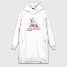 Платье-худи хлопок с принтом Bakemonogatari в Ухте,  |  | bakemonogatari | hitagi | monogatari | senjougahara | истории монстров | сэндзёгахара | хитаги | цикл историй