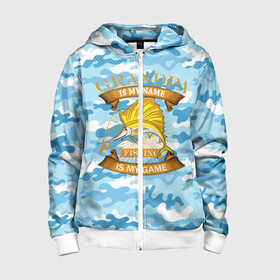 Детская толстовка 3D на молнии с принтом Fishing Planet в Ухте, 100% полиэстер |  манжеты и пояс оформлены широкой мягкой резинкой, двухслойный капюшон со шнурком для регулировки, спереди карманы и застежка-молния
 | fish | карп | лето | отдых | поклев | рыба | рыбалка | рыболов | спиннинг | удилище | удочка