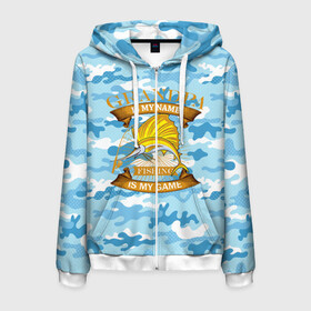 Мужская толстовка 3D на молнии с принтом Fishing Planet в Ухте, 100% полиэстер | длина до линии бедра, манжеты и пояс оформлены мягкой тканевой резинкой, двухслойный капюшон со шнурком для регулировки, спереди молния, по бокам два кармана | fish | карп | лето | отдых | поклев | рыба | рыбалка | рыболов | спиннинг | удилище | удочка