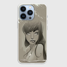 Чехол для iPhone 13 Pro с принтом Красивая русалка | Beautiful mermaid в Ухте,  |  | beautiful mermaid | mermaid | naiad | nymph | rusalka | ведява | водяница | восточнославянская мифология | дух | лесовица | мифология | морская дева | нимфа | русал | русалии | русалка | русалочка | ундина | фараонка