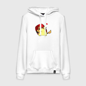 Женская толстовка Пикачу под бейсболкой: в Ухте, френч-терри, мягкий теплый начес внутри (100% хлопок) | карман-кенгуру, эластичные манжеты и нижняя кромка, капюшон с подкладом и шнурком | anime | picachu | pikachu | аниме | милый | пика | пикачу | покебол | покемон