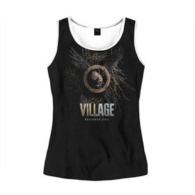 Женская майка 3D Resident Evil Village: в Ухте, 100% полиэстер | круглая горловина, прямой силуэт, длина до линии бедра | biohazard | lady dumitrescu | re 8 | re village | resident evil | stars | umbrella | vampire | vii | village | амбрелла | вампир | диметреску | димитреску | зомби | корпорация амбрелла | обитель зла | обитель зла деревня | резидент | резиден