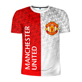 Мужская футболка 3D спортивная МАНЧЕСТЕР MANCHESTER УЗОР: в Ухте, 100% полиэстер с улучшенными характеристиками | приталенный силуэт, круглая горловина, широкие плечи, сужается к линии бедра | football | manchester united football club | sport | uefa | английская премьер лига | лига финал | манчестер юнайтед | матч. | спорт | уефа | финал | футбол
