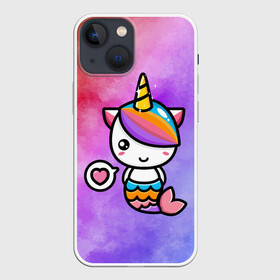 Чехол для iPhone 13 mini с принтом Русалка | Единорог (Z) в Ухте,  |  | mermaid | naiad | nymph | rusalka | unicorn | ведява | водяница | восточнославянская мифология | дух | единорог | лесовица | мифология | морская дева | нимфа | русал | русалии | русалка | русалочка | ундина | фараонка