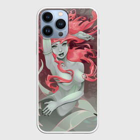 Чехол для iPhone 13 Pro Max с принтом Красивая русалочка | Beautiful mermaid в Ухте,  |  | mermaid | naiad | nymph | rusalka | ведява | водяница | восточнославянская мифология | дух | лесовица | мифология | морская дева | нимфа | русал | русалии | русалка | русалочка | ундина | фараонка