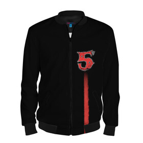 Мужской бомбер 3D с принтом 5FDP Rit Crew в Ухте, 100% полиэстер | застегивается на молнию, по бокам два кармана без застежек, по низу бомбера и на воротнике - эластичная резинка | Тематика изображения на принте: 5fdp | ffdp | five finger death punch | metal | music | rock | альтернатива | группы | метал | музыка | музыкальная группа | рок | рок музыка | хеви метал