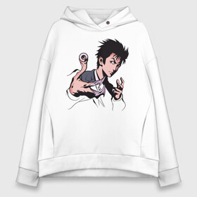 Женское худи Oversize хлопок с принтом Идзуми в Ухте, френч-терри — 70% хлопок, 30% полиэстер. Мягкий теплый начес внутри —100% хлопок | боковые карманы, эластичные манжеты и нижняя кромка, капюшон на магнитной кнопке | anime | izumi | kana | kiseijuu | parasyte | parasyte the maxim | reiko | satomi | аниме | десница | идзуми | кана. | миги | мурано | паразит | паразиты | правик | рейко | сатоми | шин