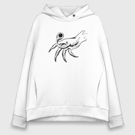 Женское худи Oversize хлопок с принтом Migi Parasyte в Ухте, френч-терри — 70% хлопок, 30% полиэстер. Мягкий теплый начес внутри —100% хлопок | боковые карманы, эластичные манжеты и нижняя кромка, капюшон на магнитной кнопке | anime | izumi | kana | kiseijuu | parasyte | parasyte the maxim | reiko | satomi | аниме | десница | идзуми | кана. | миги | мурано | паразит | паразиты | правик | рейко | сатоми | шин