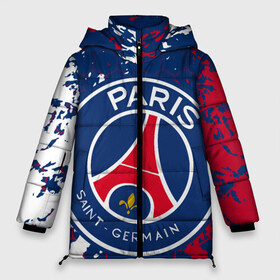 Женская зимняя куртка Oversize с принтом ФК ПСЖ / FC PSG / PARIS SG в Ухте, верх — 100% полиэстер; подкладка — 100% полиэстер; утеплитель — 100% полиэстер | длина ниже бедра, силуэт Оверсайз. Есть воротник-стойка, отстегивающийся капюшон и ветрозащитная планка. 

Боковые карманы с листочкой на кнопках и внутренний карман на молнии | fifa. | football | paris saint germain football club | psg | sport | uefa | английская премьер лига | лига финал | матч | спорт | уефа | финал | фифа | фк парии сен жермен | фк псж | футбол