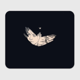 Коврик для мышки прямоугольный BTS Butterfly: в Ухте, натуральный каучук | размер 230 х 185 мм; запечатка лицевой стороны | bts | pop | битиэс | бтс | ви | джей хоуп | джонгук | корейцы | музыка | поп | попса | рм | чимин | чин сюги