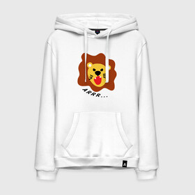 Мужская толстовка хлопок с принтом Лев в Ухте, френч-терри, мягкий теплый начес внутри (100% хлопок) | карман-кенгуру, эластичные манжеты и нижняя кромка, капюшон с подкладом и шнурком | дикий | зверь | клыки | лев | милый | мультик | мультфильм | пасть | персонаж | хищник