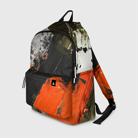 Рюкзак 3D с принтом Современное искусство в Ухте, 100% полиэстер | лямки с регулируемой длиной, сверху петелька, чтобы рюкзак можно было повесить на вешалку. Основное отделение закрывается на молнию, как и внешний карман. Внутри два дополнительных кармана, один из которых закрывается на молнию. По бокам два дополнительных кармашка | абстракция | арт | искусство | модерн | холст