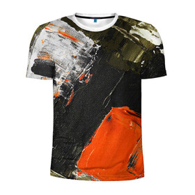 Мужская футболка 3D спортивная Современное искусство: в Ухте, 100% полиэстер с улучшенными характеристиками | приталенный силуэт, круглая горловина, широкие плечи, сужается к линии бедра | абстракция | арт | искусство | модерн | холст