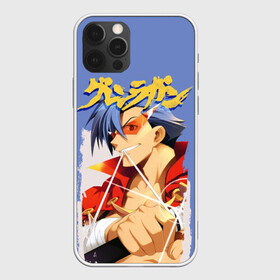 Чехол для iPhone 12 Pro Kamina: в Ухте, силикон | область печати: задняя сторона чехла, без боковых панелей | gurren | gurren lagann | kamina | kittan bachika | nia teppelin | simon | yoko littner | гуррен | гуррен лаганн | симон