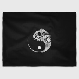 Плед 3D с принтом Yin and Yang Bonsai Tree в Ухте, 100% полиэстер | закругленные углы, все края обработаны. Ткань не мнется и не растягивается | black | bonsai | buddhism | dualism | esotericism | evil | good | japan | negative | philosophy | positive | tree | white | yang | yin | zen | белое | бонсай | буддизм | дерево | дзен | добро | древо | дуализм | зло | инь | негатив | позитив | философия |