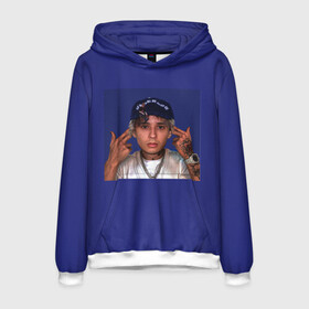 Мужская толстовка 3D с принтом Slava Marlow (DaBaby) в Ухте, 100% полиэстер | двухслойный капюшон со шнурком для регулировки, мягкие манжеты на рукавах и по низу толстовки, спереди карман-кенгуру с мягким внутренним слоем. | dababy | morgenshtern | slava marlow