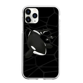 Чехол для iPhone 11 Pro Max матовый с принтом Косатки в Ухте, Силикон |  | Тематика изображения на принте: whale | кит | косатка | косатки | морские