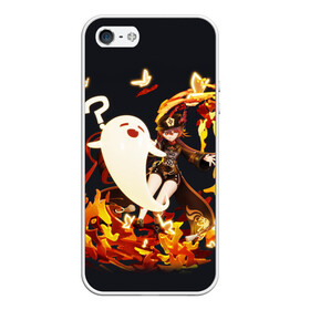 Чехол для iPhone 5/5S матовый с принтом GENSHIN IMPACT  HU TAO в Ухте, Силикон | Область печати: задняя сторона чехла, без боковых панелей | genshin impact | hu tao | гениш импакт | генши импакт | геншин импакт | игра | ху тао