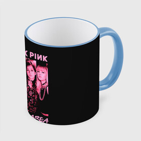 Кружка с принтом In your area в Ухте, керамика | ёмкость 330 мл | black pink | blackpink | pop | блэк пинк | ким дженни | ким джи су | корейцы | лалиса манобан | музыка | поп | попса | розэ