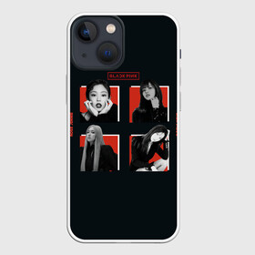 Чехол для iPhone 13 mini BLACKPINK | Red and black: в Ухте,  |  | black pink | blackpink | pop | блэк пинк | ким дженни | ким джи су | корейцы | лалиса манобан | музыка | поп | попса | розэ