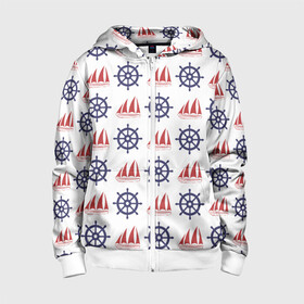 Детская толстовка 3D на молнии с принтом Корабли и штурвалы в Ухте, 100% полиэстер |  манжеты и пояс оформлены широкой мягкой резинкой, двухслойный капюшон со шнурком для регулировки, спереди карманы и застежка-молния
 | ships | корабли | кораблики | море | морские | морское | руль | штурвал | штурвалы